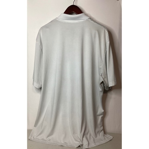 Pro Tour Mens Golf Polo Shirt XXL Striped Short Sleeve Collared Shirt - Picture 6 of 13